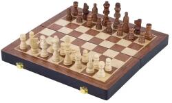 Engelhart Összecsukható sakk készlet fából - 25cm (150205)