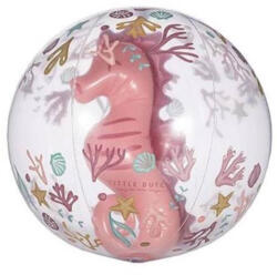 Little Dutch felfújható 3D strandlabda - Ocean Dreams Pink (LD2012397)