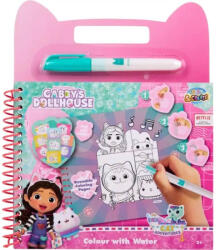 Canenco Gabby babaháza - Vízzel festhető füzet (GD24354)