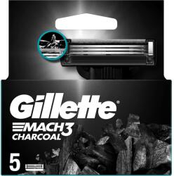 Gillette Mach3 Charcoal borotva utántöltő 5 db (8700216062770)
