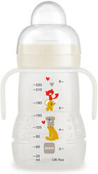 MAM Trainer+ gyakorlóbögre 220 ml | MAM TRAINER 220ml, 4+ hónapos - fehér