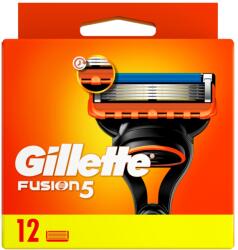 Gillette Fusion5 Pótfej Férfi Borotvához, 12 db | Gillette BorotvabetétFusion 5 12 db