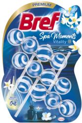 Bref Aktiv WC frissítő Spa Moments Vitality 150 g (3 x 50 g) | Bref Spa Moments Wellness Vitality WC-frissítő 3x50 g | Bref Toalett illatosító golyó BREF Wellness Vitality 3x50 g - irodaszerwebaruhaz | Bre