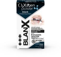  BlanX Oxygen Power Whitening Black Strips fogfehérítő szalag a fogakra 10 db