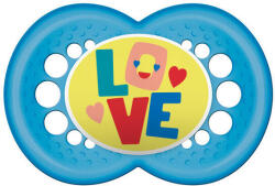 MAM EREDETI cumi 6+ hónapos, szilikon - kék - lavonio