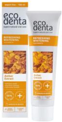 Ecodenta Refreshing Whitening frissítő hatású fogkrém fehérítő hatással 100 ml | Ecodenta fogkrém - fehérítő és frissítő borostyánkivonattal, fluoridmentes - 100 ml | Ecodenta fehérítő fogkrém borostyánkivonat