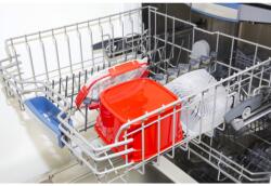 Sistema 1102 Műanyag ételtároló Gözölö kosárral 2, 4L - Piros (1102) (1102)