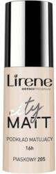  Lirene City Matt mattító folyékony alapozó kisimító hatással árnyalat 205 Sand 30 ml - lavonio