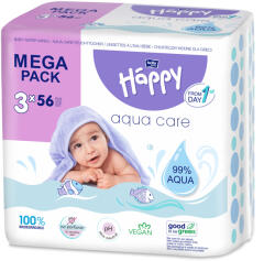Bella nedves törlőkendők Aqua care 3x56 db - lavonio