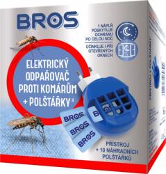 BROS Elektromos szúnyogirtó készülék + 10 db lapka / 12 db/karton (B010 - B010)