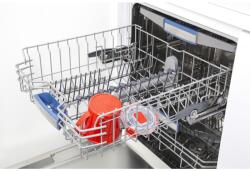 Sistema 1107 Levescsésze Műanyag ételtároló 0, 65L - Piros / átlátszó (1107) (1107) - lavonio