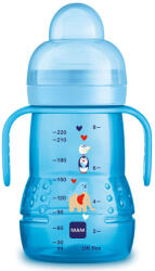 MAM Trainer Elefánt kék 220 ml - lavonio