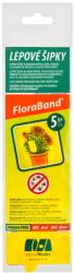 Papírna Moudrý FLORABAND Ragasztós nyilak a virágok kártevőktől való védelmére, 5 darab 4, 7×14, 8 cm - lavonio
