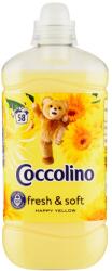 Coccolino Fresh & Soft Happy Yellow öblítőkoncentrátum 58 mosás 1450 ml (4-950)