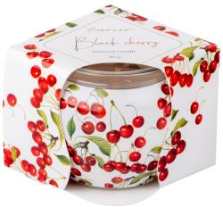  Emocio Üvegbe Töltött Illatgyertya Black Cherry Dekor 70X62Mm - lavonio