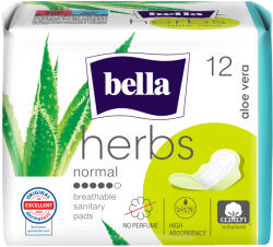 Bella aloe vera herbs egészségügyi betét 12db | Bella Herbs sensitive 12 db | Bella Herbs Aloe Vera női betét (12 db)