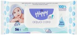  Bella Aqua Care nedves babatörlőkendő 56 db | Bella Happy Aqua Care vízalapú nedves törlőkendő kupakos 56 db