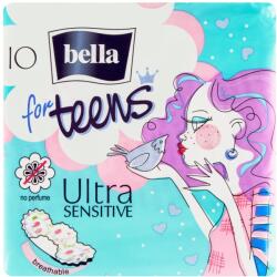 Bella Teens Ultra Sensitive női betét (10 db) | Bella For Teens Ultra Sensitive egészségügyi betétek lányoknak 10 db | Bella For Teens Ultra sensitive 10 db