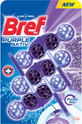 Bref WC illatosító golyós 3 x 50 g Color Aktiv Bref Lavender (54000050_C44583)