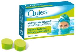  Quies Szilikon úszófüldugók- 3 pár - lavonio