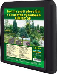  MILMAR mulcsozó agroszövet KONTEX 1, 6x5m - fekete (00860)