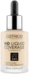  Catrice Folyékony smink HD Liquid Coverage (Foundation) 30 ml 002 Porcelain Beige | Catrice HD Liquid Coverage alapozó árnyalat 002 Porcelain Beige 30 ml