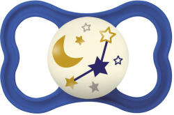 MAM AIR NIGHT cumi 6+ hónapos, szilikon - Blue moon