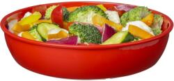 Sistema Microwave Kerek Tál A Maradékok Tárolására És Melegítésére 1, 29 L, Piros - lavonio