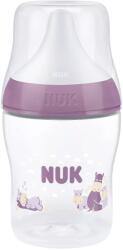 Nuk Шише със силиконов биберон NUK Perfect Match - 150 ml, размер S, 0 м+, хипо, розово (10215407) - ozone