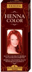 VENITA Balsam colorant pentru par, Henna Sonia nr. 6 - Rosu titan - 75 ml