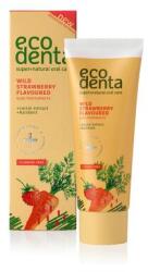 Ecodenta Pasta de dinti pentru copii cu aroma de capsuni si morcov, 75ml, Ecodenta