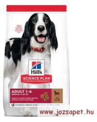 Hill's Science Plan Adult 1-6 Medium bárány & rizs 2, 5kg