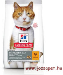 Hill's Sterilised Cat Young Adult Csirkés táp ivartalanított macskának 1, 5 kg