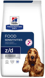 Hill's Canine z/d ultra 10 kg Sensitivities Hipoallergén kutyatáp z d