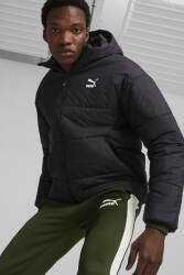 PUMA Puma, Kapucnis bélelt télikabát, Fekete, 2XL (621675-01-XXL)
