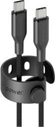PanzerGlass empower by PanzerGlass 60W USB-C 1.2m-es töltőkábel (EM92155) asztrofekete