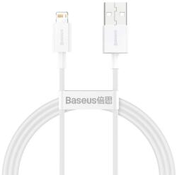 Baseus Superior Series USB to iPhone 1m gyorstöltő adatkábel (CALYS-A02) fehér