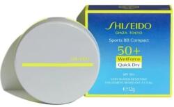 Shiseido Sports BB Compact SPF 50+ Fond de ten mediu închis la culoare cu factor de protecție solară 12 g
