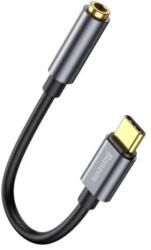Baseus L54 USB Type-C to 3.5mm DAC adapterkábel (CATL54-0G) szürke