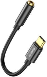 Baseus L54 USB Type-C to 3.5mm DAC adapterkábel (CATL54-01) fekete