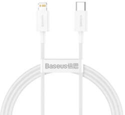Baseus Superior Series Type-C to iPhone 1m gyorstöltő adatkábel (CATLYS-A02) fehér