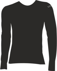 VoXX Férfi pólóVoXX merinógyapjú funkcionális fekete (MW03) L - pepita