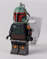 LEGO® Kulcstartó, LED világítással, LEGO Star Wars Boba Fett (LLGLKE188H)