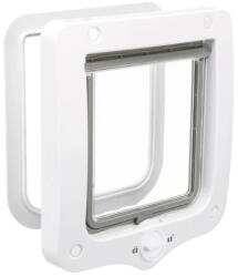 TRIXIE Macskaajtó 2 utas 20x22cm fehér