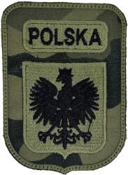TM Patch - emblemă Herb Polska 80 x 110 mm - Green