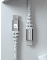 Mobilonline EKO KÁBEL Kevlar USB-C/USB-C 3, 0 M 60W Biely