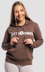 GymBeam Athlete női kapucnis pulóver Cocoa L
