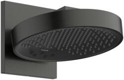 Hansgrohe Rainfinity Fejzuhany 250 3jet fali csatlakozóval, Szálcsiszolt Fekete Króm 26232340 (26232340)