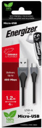 Energizer Töltőkábel USB-A/Micro-USB, FEKETE-SZÜRKE, 1, 2m EC610MGBK/3492548230600 (EC610MGBK)