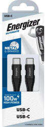 Energizer Töltőkábel USB-C/USB-C, FEKETE, 2, 0m EC541CKBK/3492548232253 (EC541CKBK)